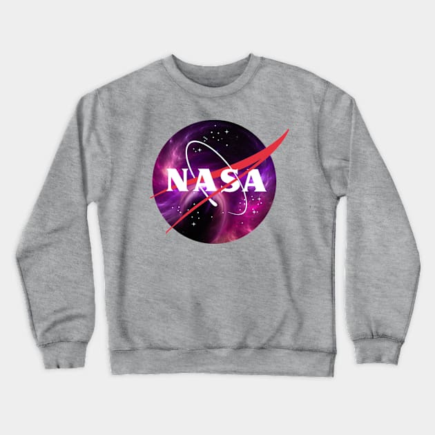 Space Nasa Crewneck Sweatshirt by waker12